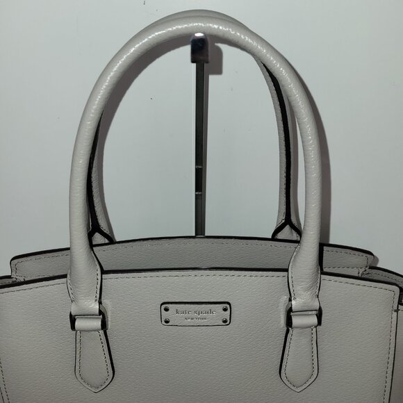 Kate Spade Jeanne Medium Leather Satchel Soft Taupe NWOT - Picture 7 of 13